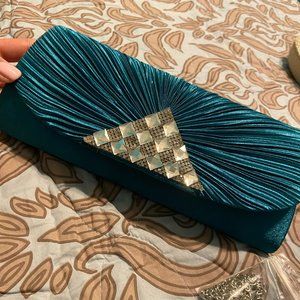 NEW Emerald Green Clutch